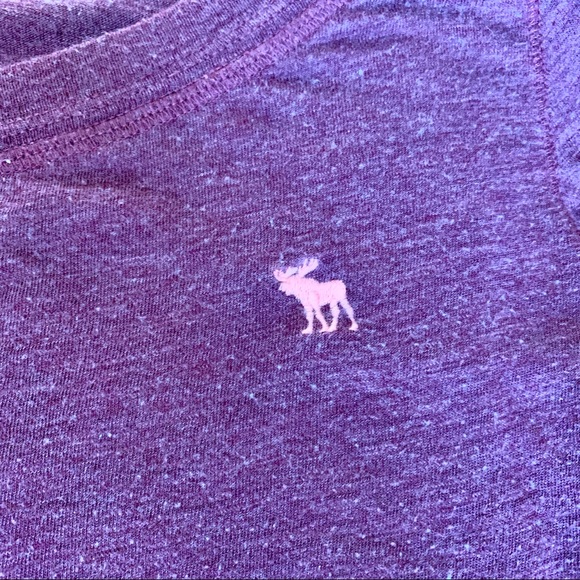 🍍 Abercrombie & Fitch boatneck red tunic top sz S - Picture 8 of 8